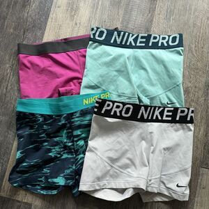 Nike Women's Athletic Shorts - Pink, Mint, Teal, White